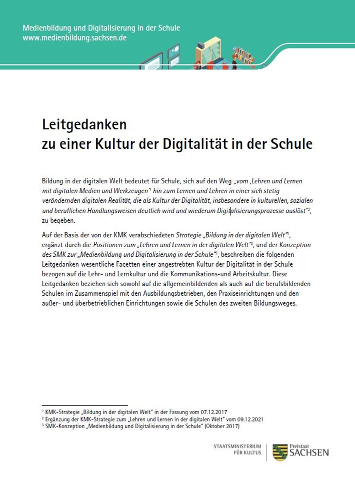 Kultur der Digitalität - Medienbildung - sachsen.de